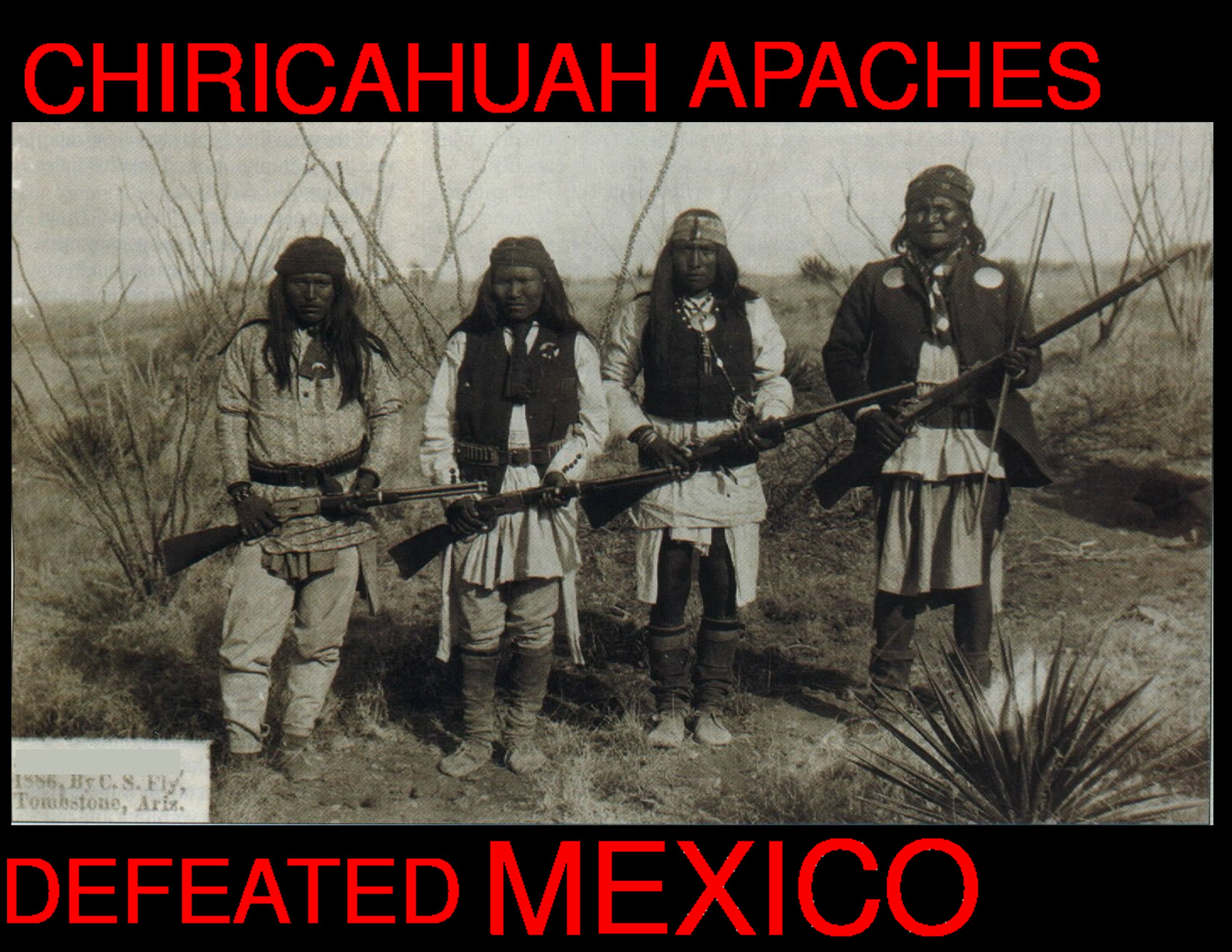 CHIRICAHUAS DEFEATED MEXICANS